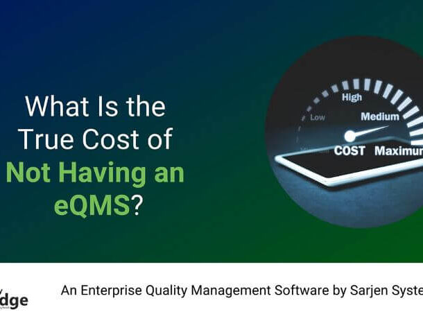 What Is the True Cost of Not Having an eQMS
