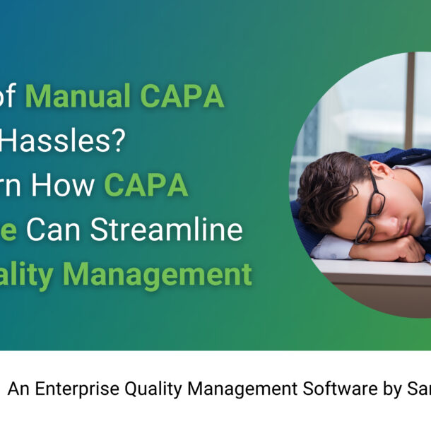 CAPA Management Software